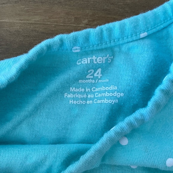 Carter’s Toddler Spring Shirt and Shorts - Picture 2 of 2